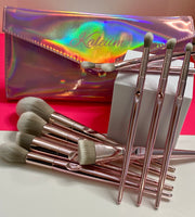 Makeup Brushes + Makeup Bag (FREE)